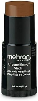 Mehron (Light Ebony) - Light Ebony CreamBlend Stick Makeup 21gm