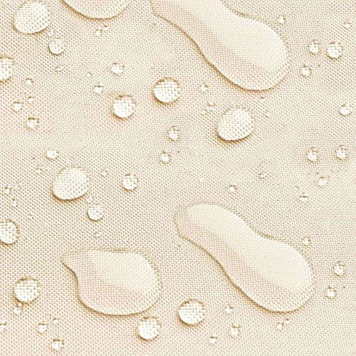 Toile ombrage anti-âge 2.5x4.5m imperméable avec œillets - 5