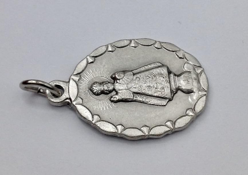 THE JESUS CHILD OF PRAGUE OVAL SHAPE MEDAL - THE PATRON SAINTS MEDALS - 100% MADE IN ITALY3