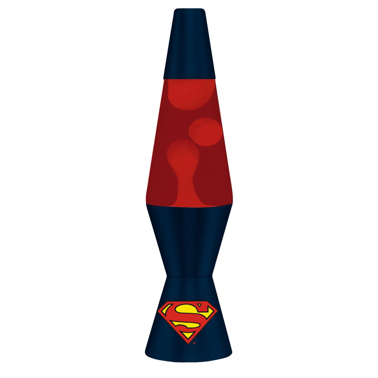 ARDITEX SU16254 Lampada di Lava 9 x 9 x 36 cm di WARNER BROSS-Superman