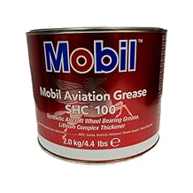 Mobil - SHC 100 Synthetic Aviation Grease, 4.4lb SHC100AVI4-4L