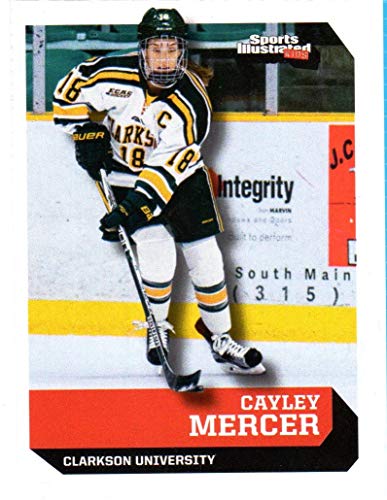Cayley Mercer Pre-Rookie Ice Hockey Card S.I.Kids-Clarkson Golden Knights-Vanke Rays