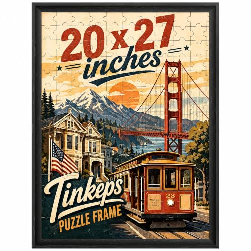 Image of 20x27 Black Poster Frame, Vintage Wide Edge, Wall Decor