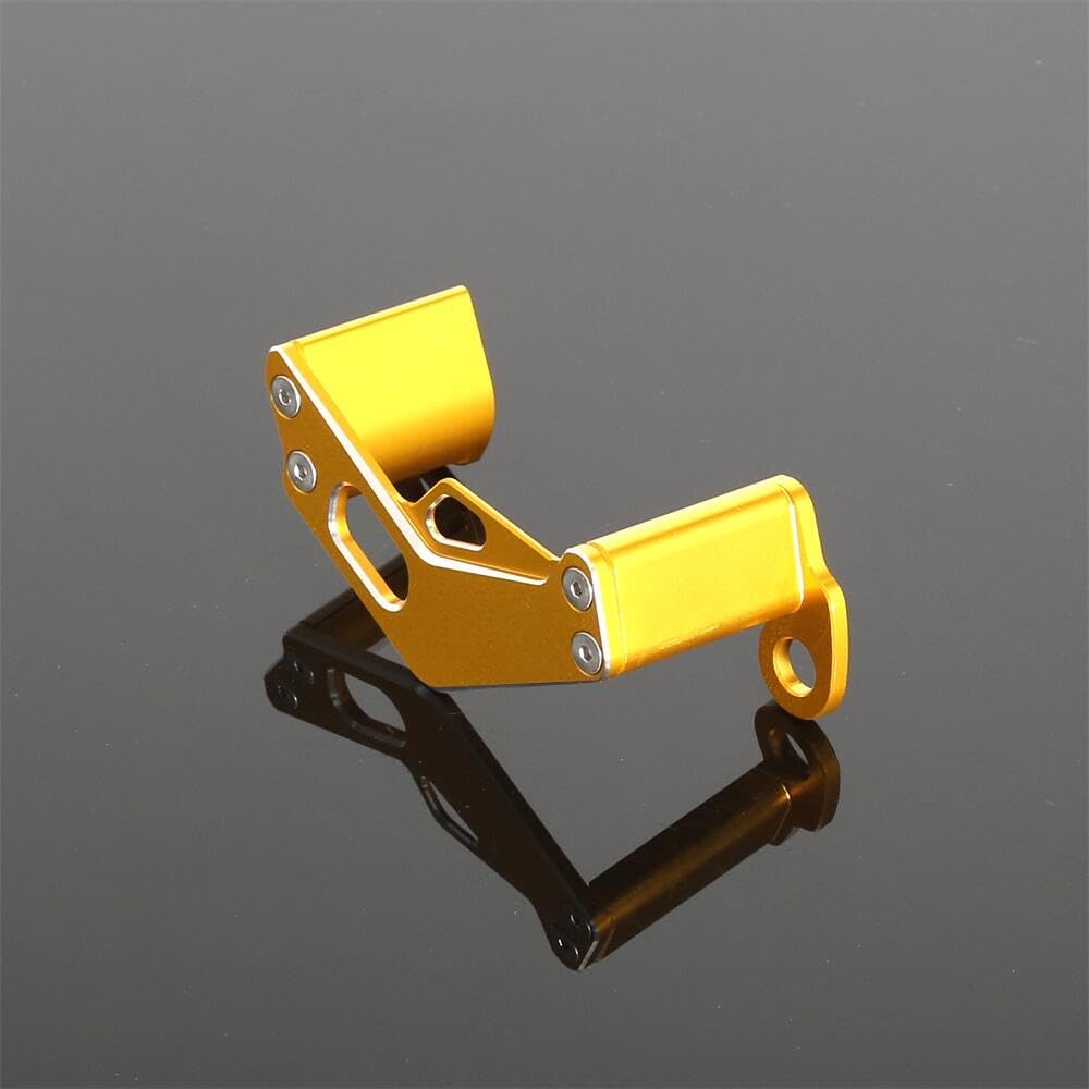 DRZ400SM Rear Brake Disc Guard Cover & Rear Caliper Guard Cover Compatible with DRZ 400SM 2005-2024 & RMZ 250 2007-2022 & RMZ450 2007-2022 (Gold)
