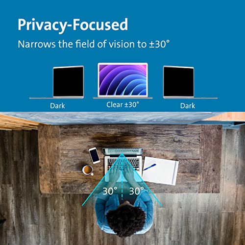 Image of Kensington MagPro 13.3 inch (16:9) Magnetic Privacy Screen for Laptop, Removable 16:9 Laptop Privacy Filter, Anti-Glare, Blue Ray Reduction, Compatible with HP /Dell /Acer /Asus /Samsung /Lenovo (K58351WW)
