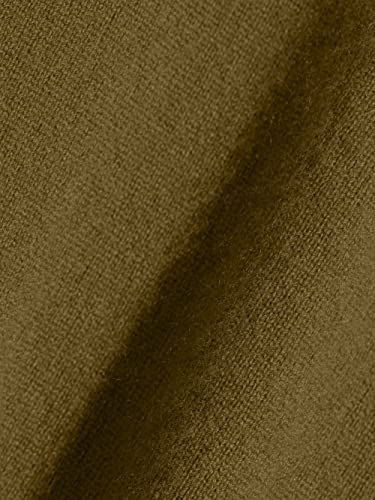 State Fusio Ribbed Turtleneck Sweater - Wool Long Sleeve Pullover For Women Made With Merino Wool Sourced From Inner Mongolia Goats - Soft, Lightweight & Versatile Womens Sweater (Bark, Small) #TOP1