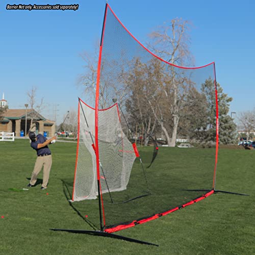 Powernet Xl Sports Barrier Net 21.5 Ft X 11.5 Ft - 247 Sqft Of Protection | Safety Backstop Barricade For Baseball, Lacrosse, Basketball, Soccer, Field Hockey, Softball | Portable Ez Setup | Indoor O #TOP4