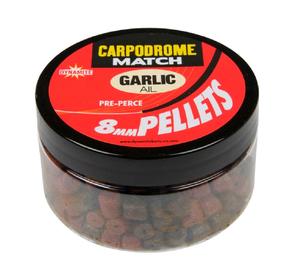 Dynamite Baits Pre-Drilled Garlic Pellets 8Mm