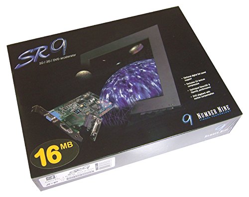 Number9 SR9 16MB VGA 4x AGP Video 01-338100-00