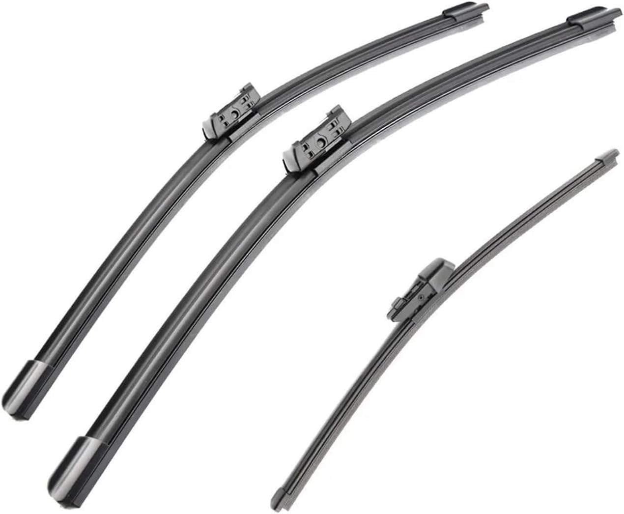 RESKIU Car Front Windshield Wiper Blade Set Replacement for Karoq 2017 2018 2019 2020, All Season Windscreen Wipers Quiet Easy Installation