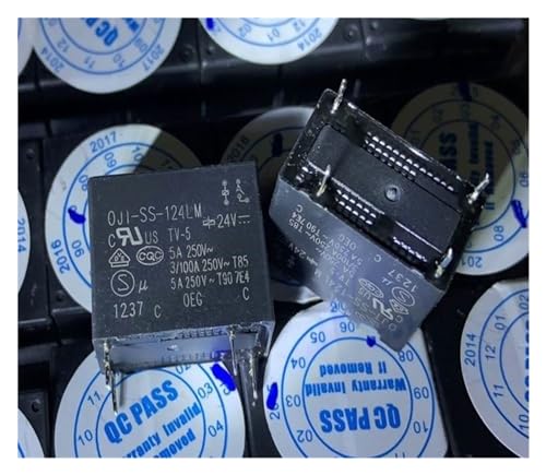 Relais 4 broches OJT-SS-124LM 32F-1A-24V microcontrôleur et PCB