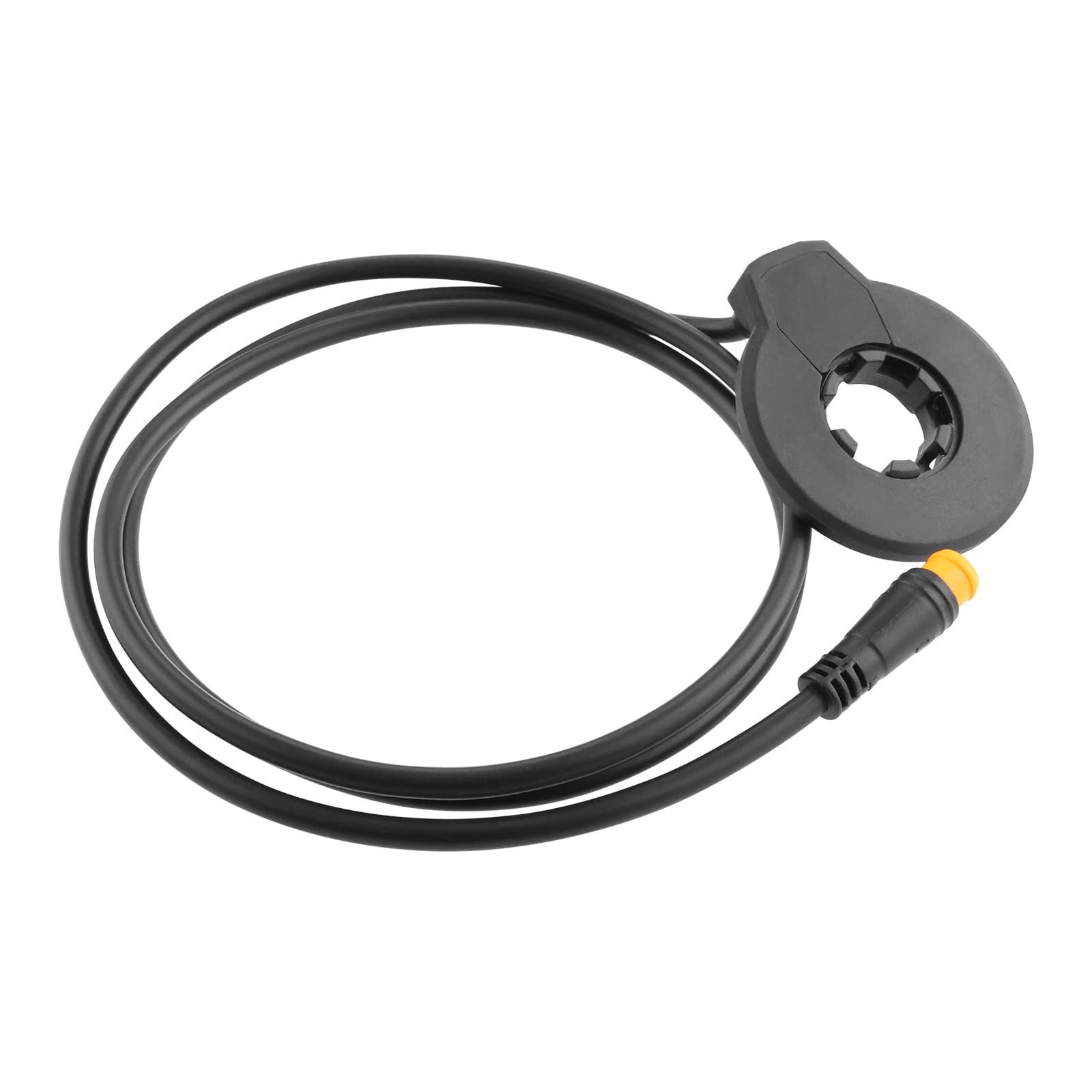 The Lord of the Tools Electric Bicycle Pedal Assist Sensor Replacement Part 3 Pin Waterproof Plug Pedal PAS Sensor F-12L 12 Magnets Dual Hall Sensor Suitable for Left Side Electric Bicycle