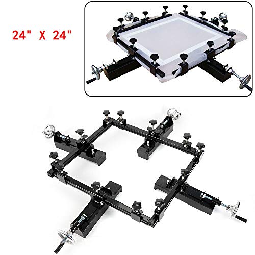 Us Stock-High Precise 24" X 24" Manual Screen Stretching Machine Screen Printing Stretcher #TOP2