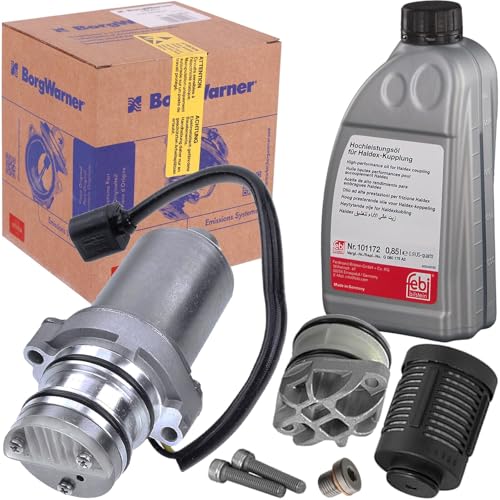BandelOne enthält Borgwarner Haldex Pumpe + Filter + Febi Öl passend für A3 8P 4x4