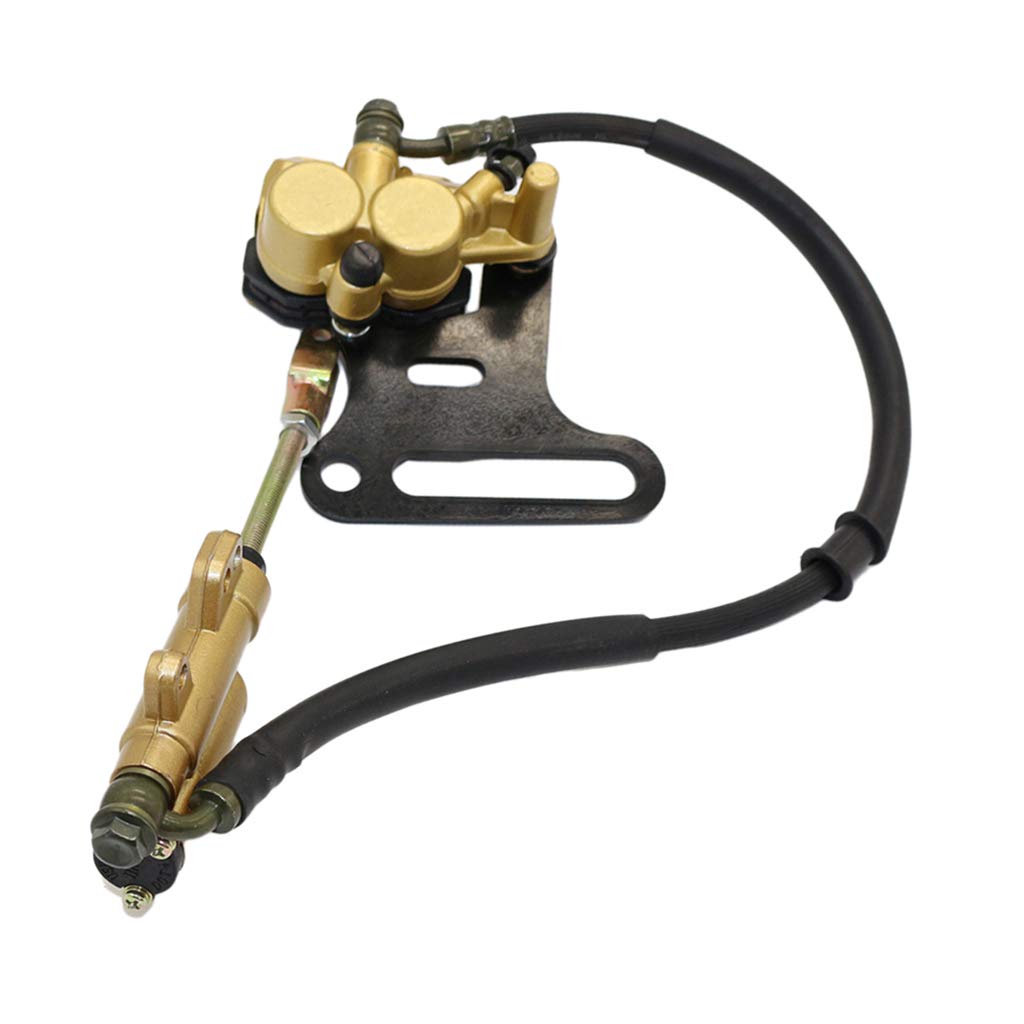 MagiDeal Système D'étrier de Frein à Disque Arrière Hydraulique de 12 Mm et Plaquette 110125 140cc Dirt Bike