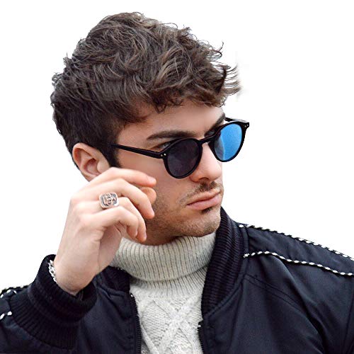 Image of ZENOTTIC Polarized Round Sunglasses, Stylish Sunglasses for Men and Women Retro Classic, Multi-Style Selection