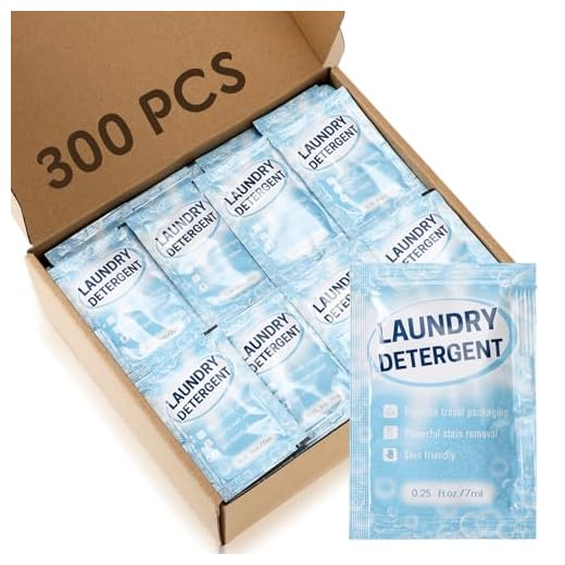 300 Pack Travel Laundry Detergent