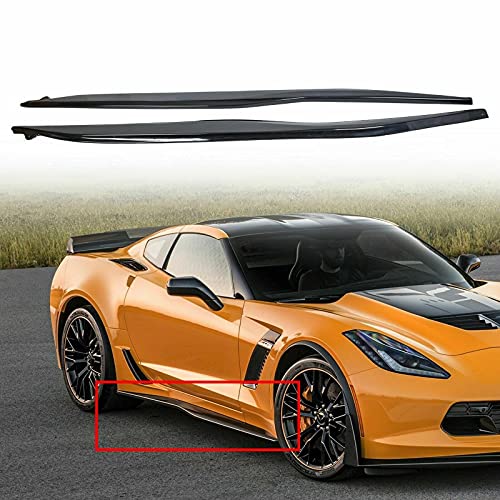 MGPRO New Replacements Compatible with Grand Sport Stingray Z06 ZR1 Z51 C7 Side Skirt Style Rocker Panels GNT56215016