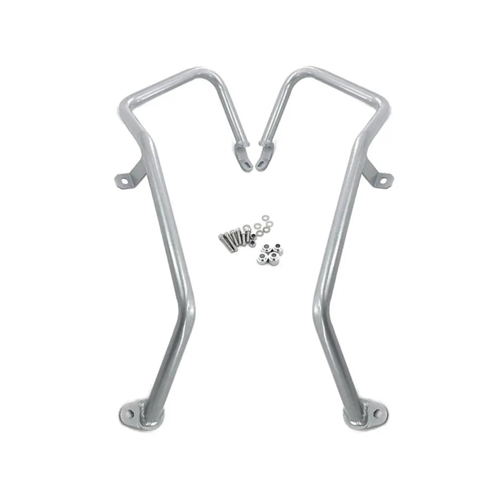 Paramotore Tubolare Per X-ADV 750 X-ADV750 XADV750 2025+ Protezione Barre Paramotore Autostradali Paraurti Gabbia Antiproiettile Protezione Telaio Barra di protezione per moto(Silver)