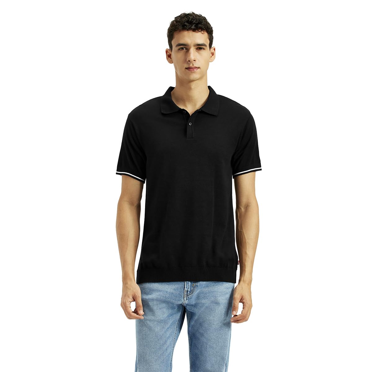 levi's Men's Solid Slim Fit Polo T-Shirt-picture-11