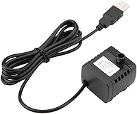 Vista 2 de Usb Dc 5V Pequeña Bomba Sin Escobillas Mini Dispensador De Agua Para Mascotas Bomba Sumergible Bomba Sumergible De Acuario Fuente De Peces De Agua