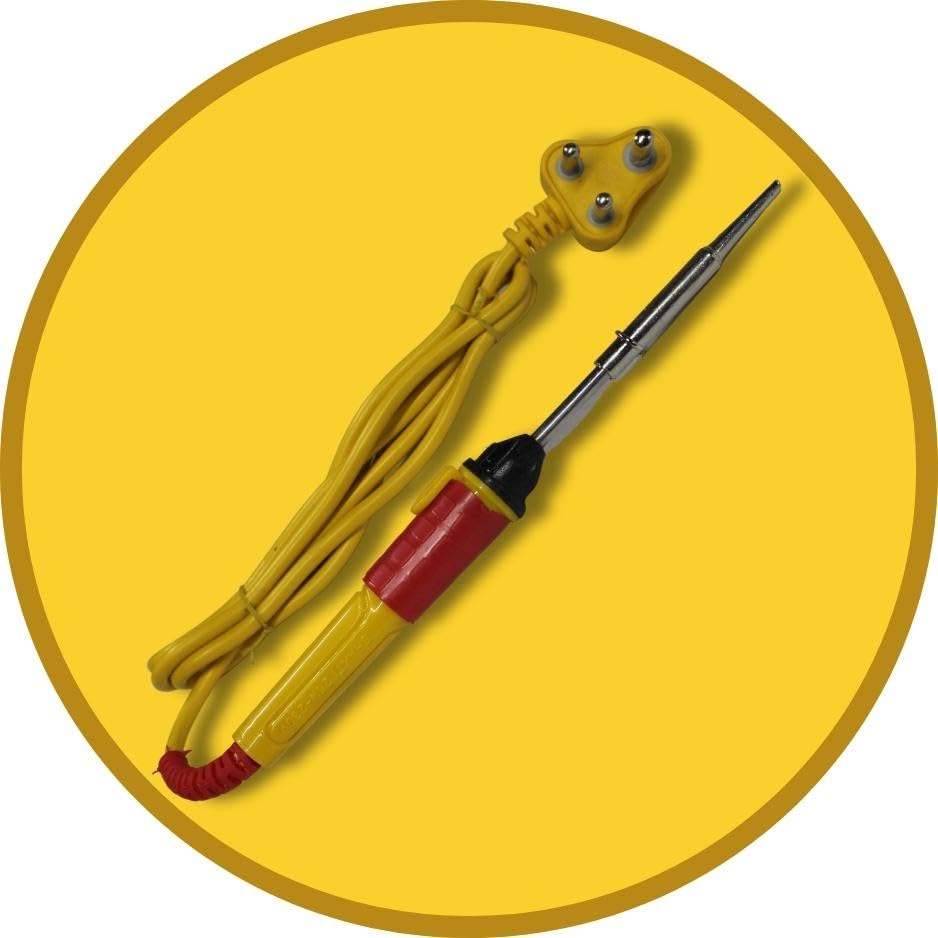 Image of Vtronix 25Watt Soldering Iron for Precision Electronics Work | Soldering Machine for Home, Industrial & Electronics Workshop Reparing with Fast Heating & Heat Resistant Handle (25W)