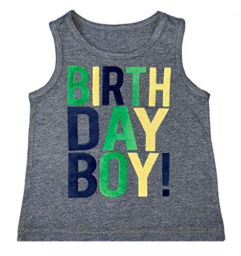 SoRock Birthday Boy Toddler Kids T-Shirt 1st, 2nd, 3rd, 4th, 5th, Youth Small-Youth Large
