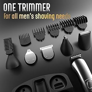 Ufree Beard Trimmer for Men, Waterproof Electric Razor for Nose, Body, Face and Mustache, Cordless Hair Clippers Shavers for Men Grooming Kit, Gifts for Men Husband Father Ufree Beard Trimmer for Men Waterproof Electric Razor for Nose Body Face and Mustache Cordless Hair Clippers Shavers for Men Grooming Kit Gifts for Men Husband Father