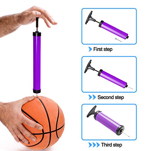 MENOLY Air Pump Needle 50 Pcs, Ball Pump Needle Ball Inflation Needle for Football Basketball Soccer Volleyball Handball Netball Rugby Balls with Storage Box - Thumbnail 4