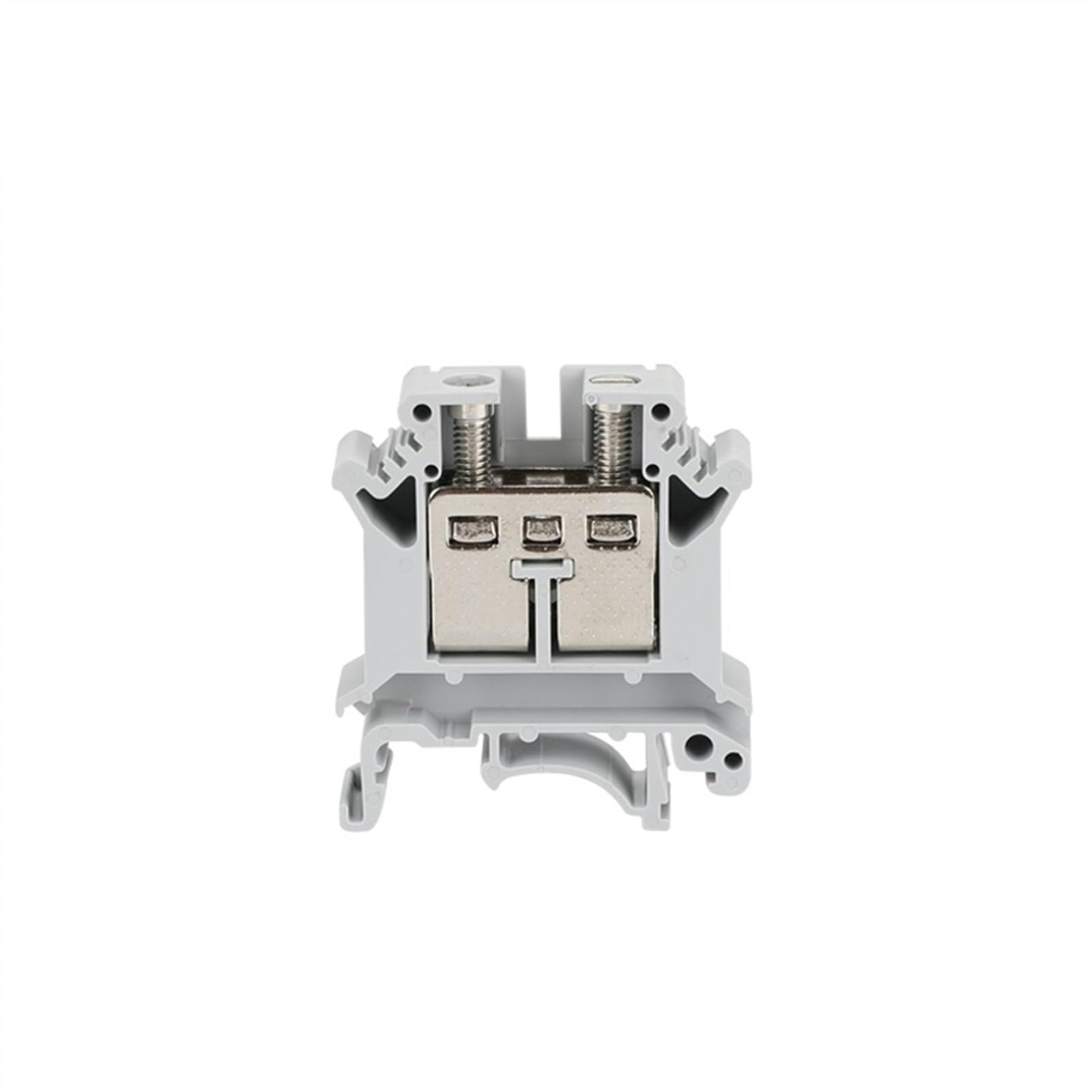Bloque de terminales UIK-16 de carril DIN, conector gris de alta gama 8