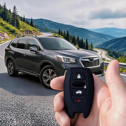 Fundas de silicona para llavero Crosstrek Outback WRX 2014-2026 compatibles con HYQ14AHC 4