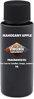 Mahogany Apple Fragrance Oil (Our Version of The Brand Name) (1 oz Bottle) for Candle Making, Soap Making, Tart Making, Room Sprays, Lotions, Car Fresheners, Laundry Detergent,Fabric Softener
