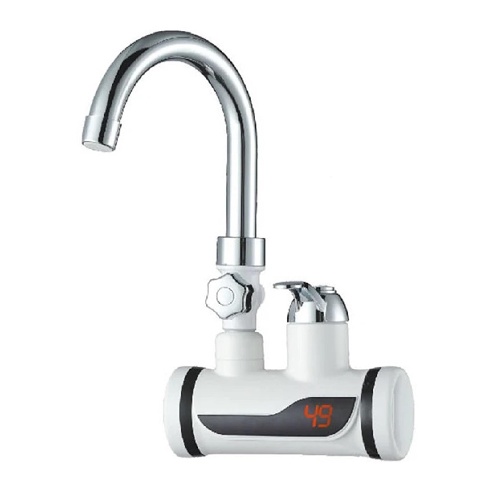 Chauffe-eau électrique 3000W à chauffage rapide et température LED