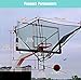 Ryanang Wall Mounted Basketball Hoop Rebounder Shot Returner Net Return - Trainer for Traditional Pole and Mounted Hoops with Rotating Chute