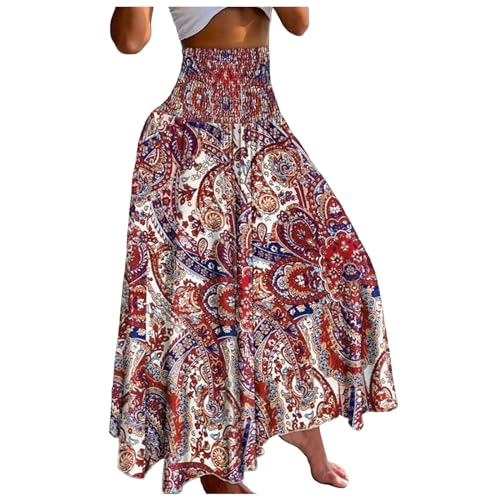 Jupe longue bohème pour rester au frais avec style en été