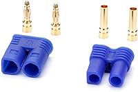 Vista 2 de Padarsey 10 pares EC2 conector macho hembra RC 2MM Lipo conector de batería oro Bullet Plug