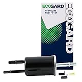 ECOGARD XF65487 Premium Fuel Filter Fits Ford Expedition 5.4L 2003-2004, Expedition 4.6L 2003-2004
