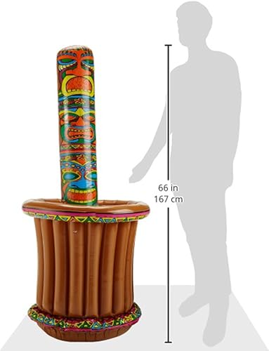 Miniatura 4 de Beistle Enfriador inflable - Contenedores de bebidas para fiestas, enfriador de bebidas, decoraciones de fiesta Luau, decoraciones de fiesta