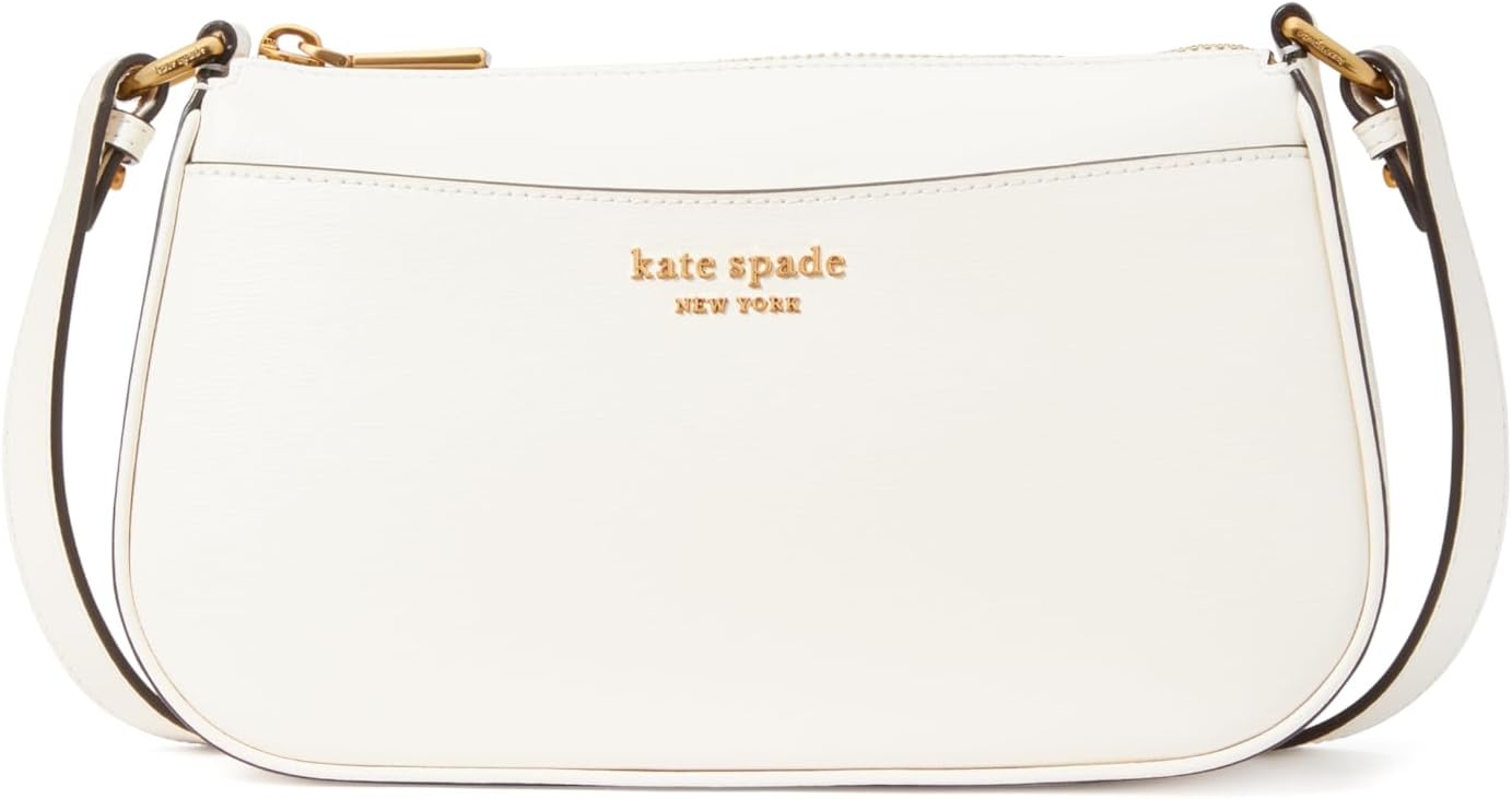 Kate Spade New York Womens Bleecker Saffiano Leather Small Crossbody