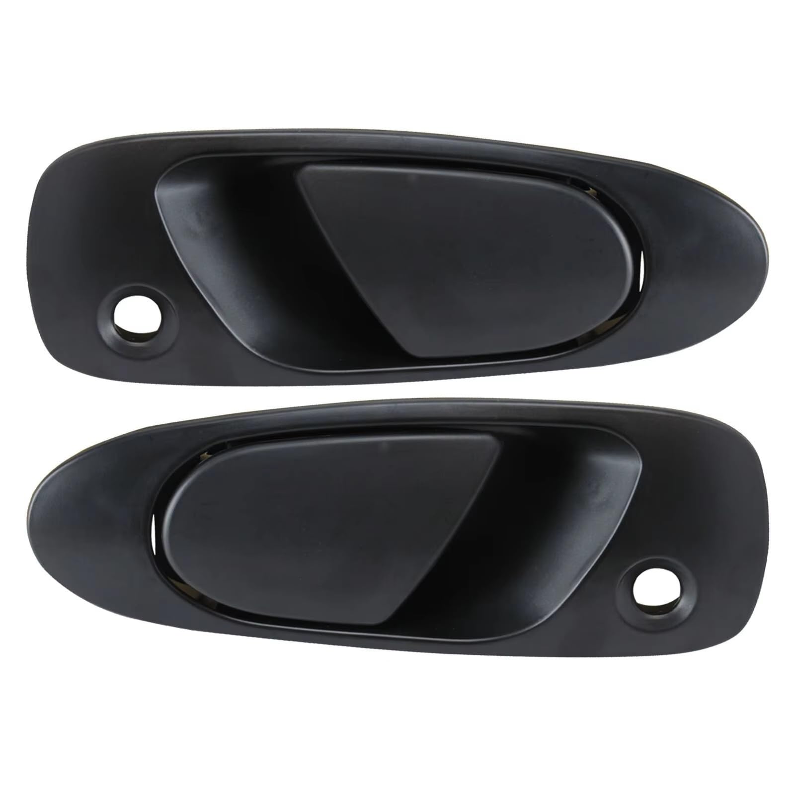 Kpuwers Front Pair Exterior Door Handle Door Handles Outside Exterior For Civic 1992 1993 1994 1995 For Civic Del Sol 1993 1994 1995 1996 1997 Handles Replacement(Front Pair)