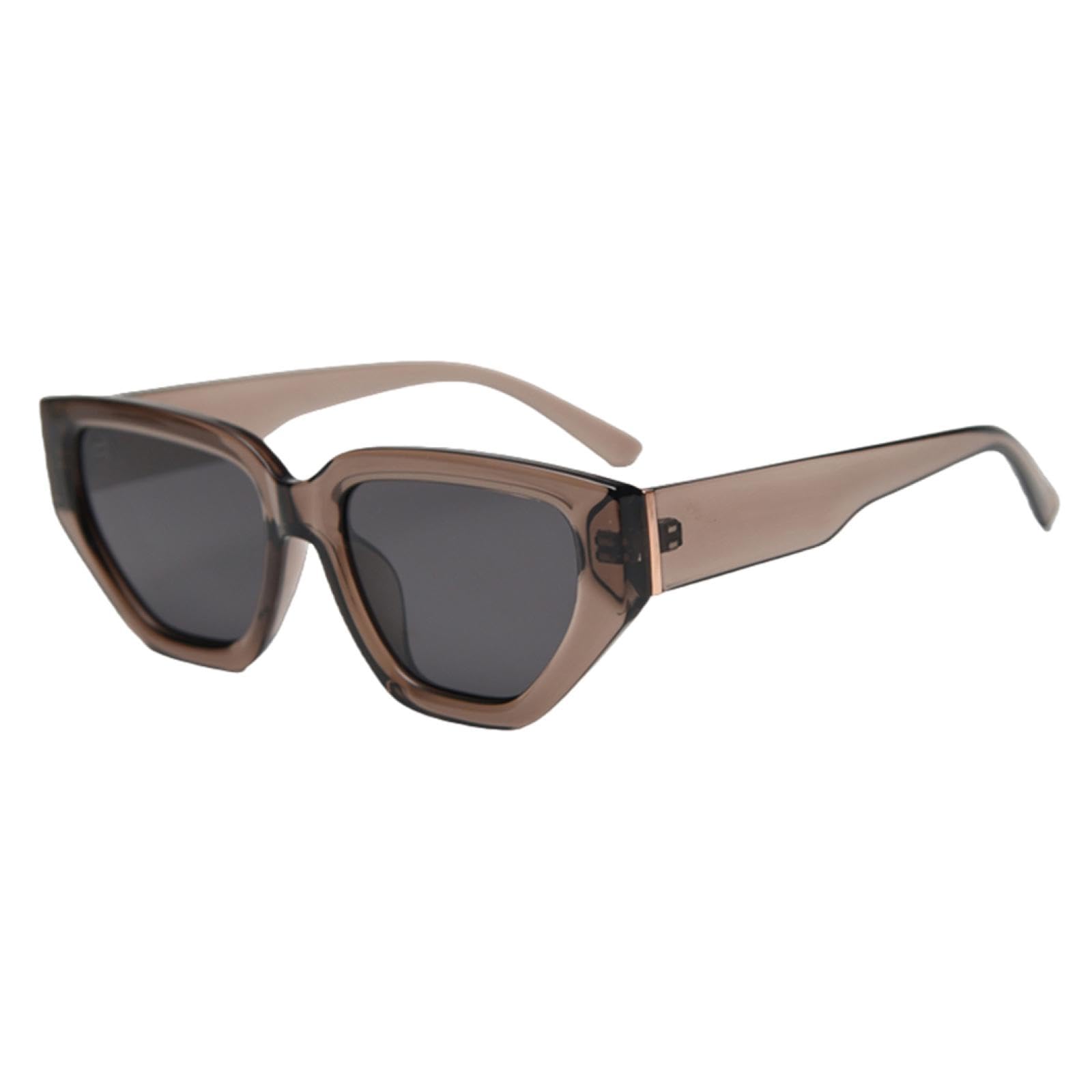 Rahmen Polarisierte Sonnenbrille Cat Eye Fashion Sonnenbrille Weiblich Männlich Schwarz