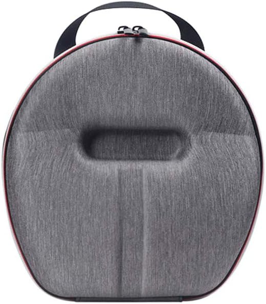 S-YUWEN Headphone Case Replacement for PS5 Pulse 3D Headset, Portable Hard EVA Pouch Protective Cover Storage Case Travel Carrying Bag for -Playstation 5 PS5 Pulse 3D Wireless Headset- Black