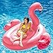 Intex Mega Flamingo, Inflatable Island, 86in X 83in X 53.5in, Pink, Mega Float (56288EP)