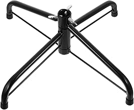 Lurrose Christmas Tree Stand, Iron Products, Foldable, Christmas Tree Accessories, Accessories, Artificial Christmas Tree Stand, For Artificial Trees, 13.8 inches (35 cm), 17.7 inches (45 cm)