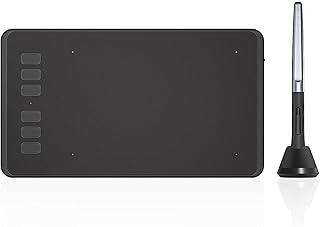HUION Inspiroy H640P Graphics Drawing Tablet (2560x1440, Black, Adult, Drawing, Painting, Designing, Animation)