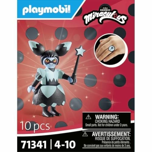 Playmobil 71341 Miraculous : Marionnettiste - Miraculous - Comprend Marionnettiste et Divers Accessoires - Les Aventures de Ladybug et Chat Noir - Dès 4 Ans