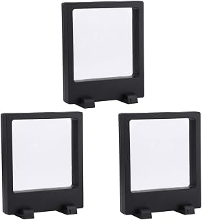 BESTOYARD Acrylic Jewelry Display Rack 3pcs with Base for Store Tables