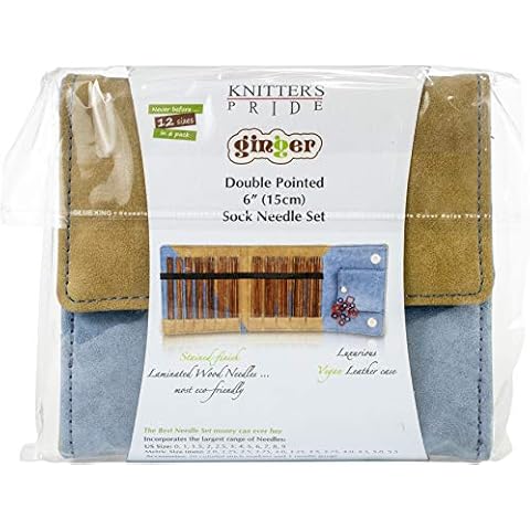 Knitter's Pride KP150303 Ginger Double Pointed Needles Set-Socks Kit Cover