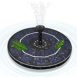 ✔ 【Flotar en el Agua】: No se necesita energía externa, el panel solar puede flotar en la superficie del agua. Bomba de agua sin escobillas, puesta en marcha rápida y estabilidad fuerte, bombea agua fácilmente.