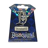 Disney Disneyland 60th Diamond Anniversary Diamond in Center D Trading Pin